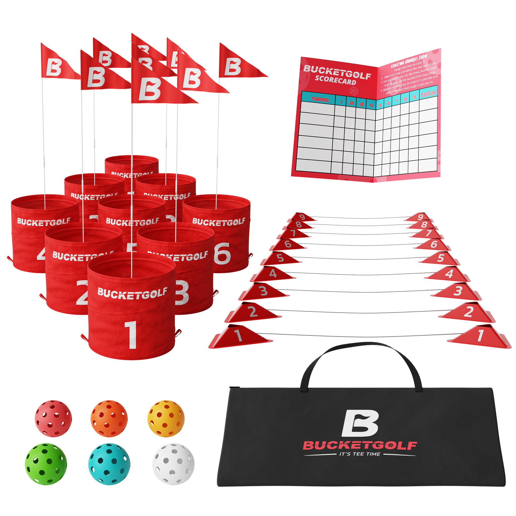 BucketGolf 9 Hole Set