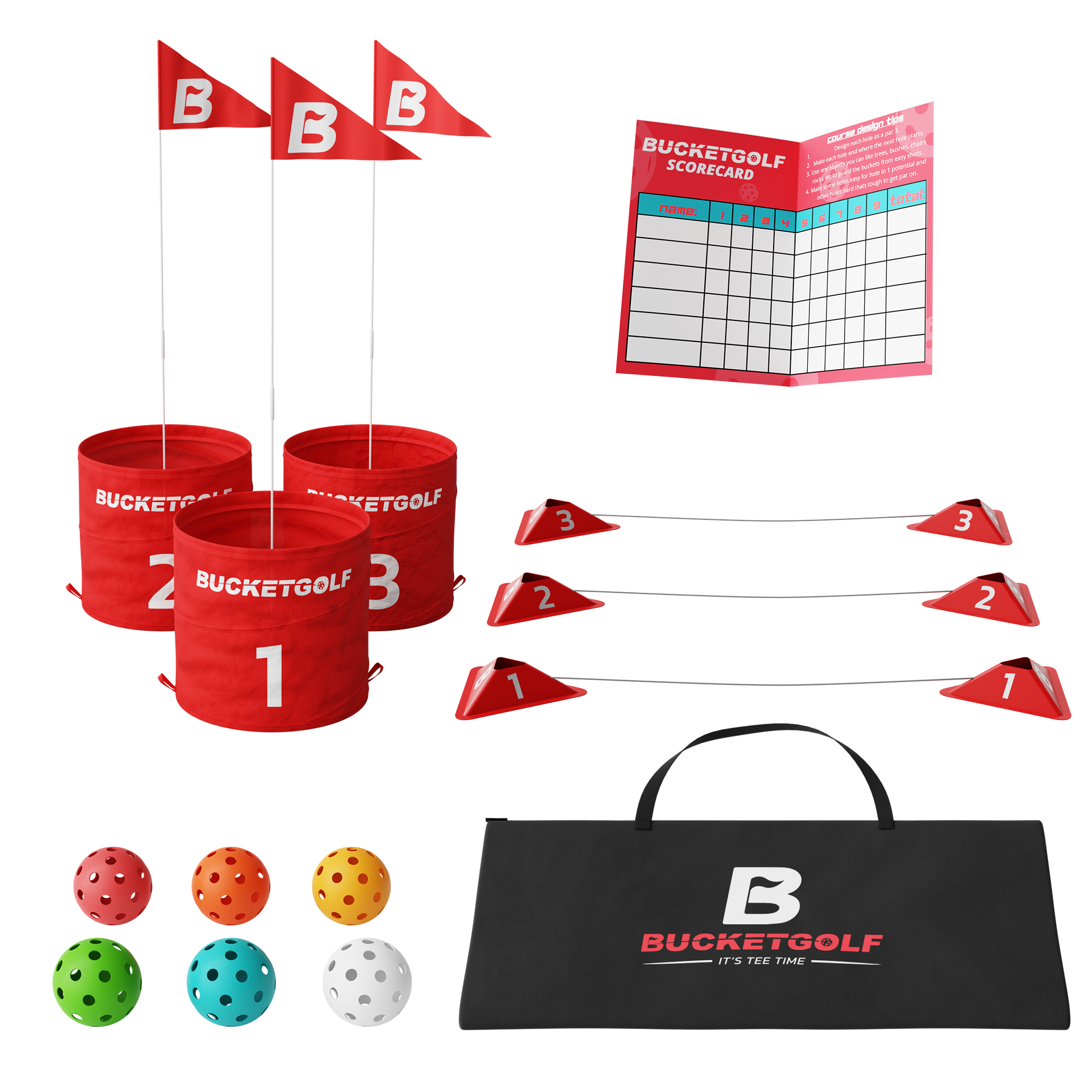 BucketGolf 3 Hole Set