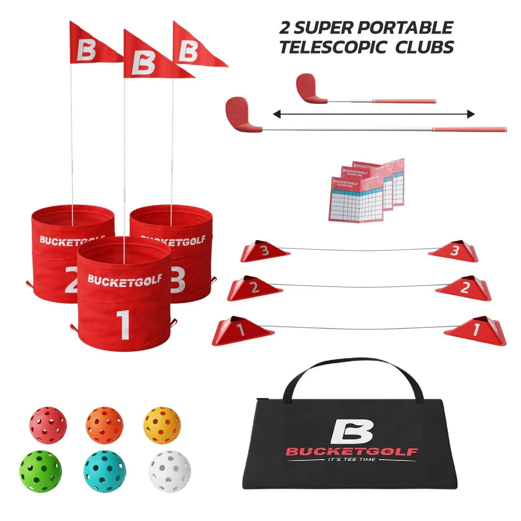 BucketGolf 3 Hole Set