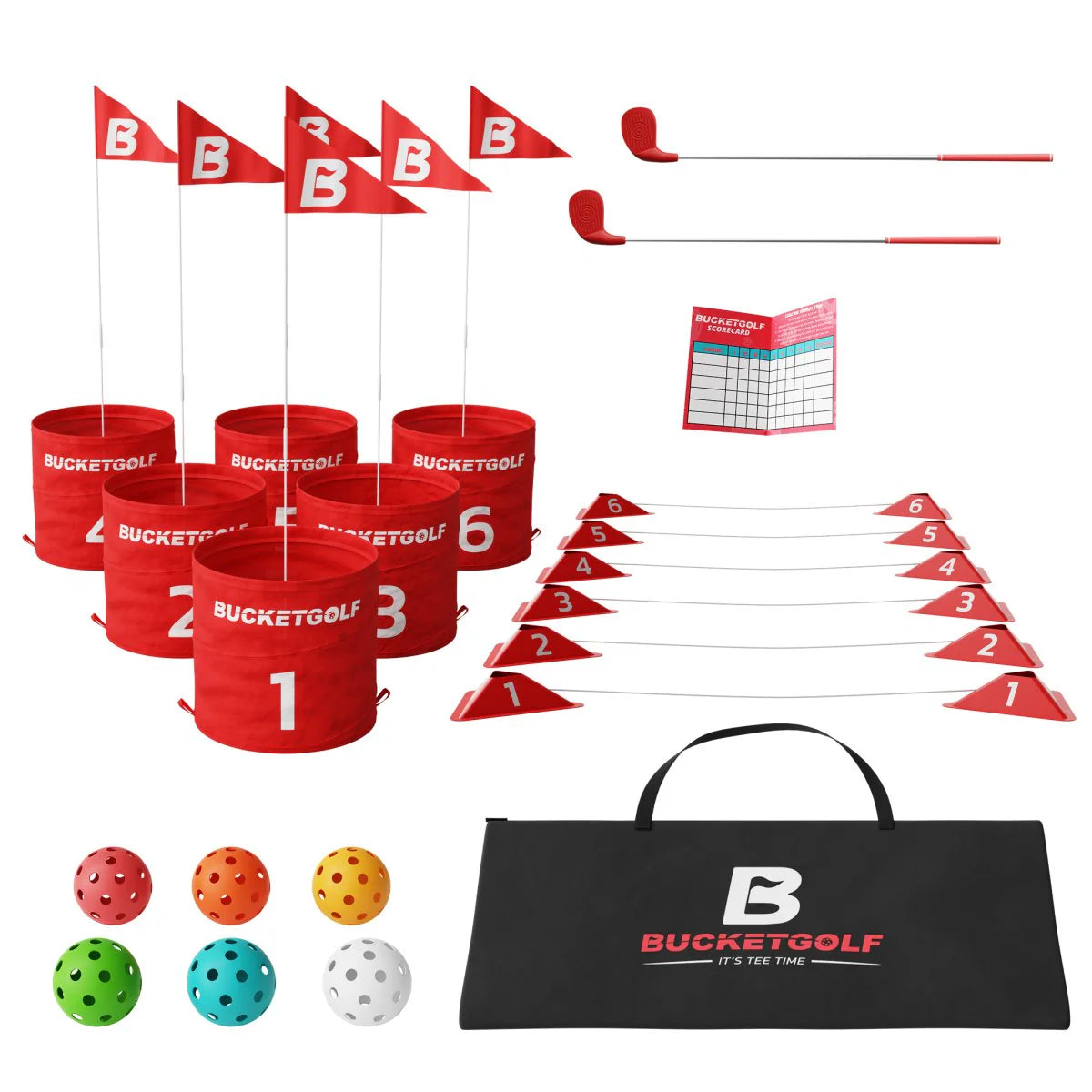 BucketGolf 6 Hole Set