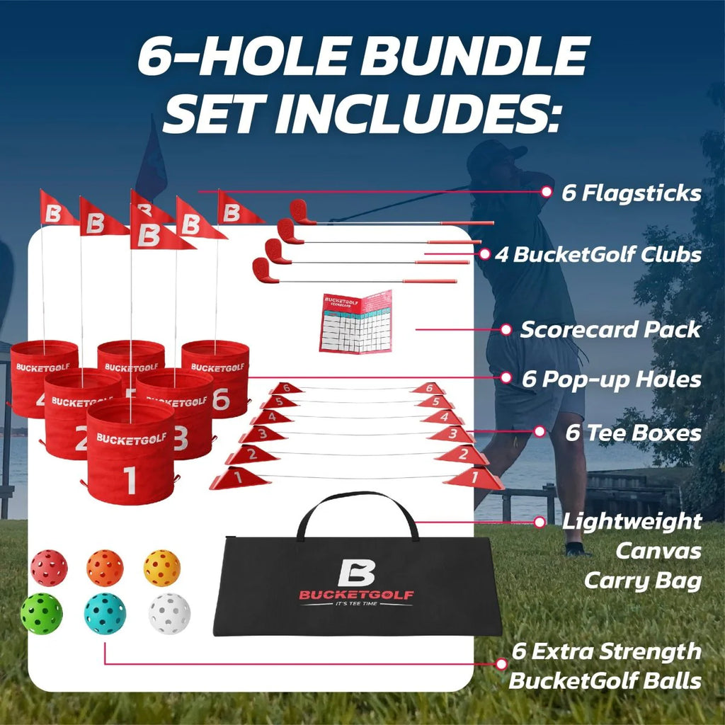 BucketGolf 6 Hole Set