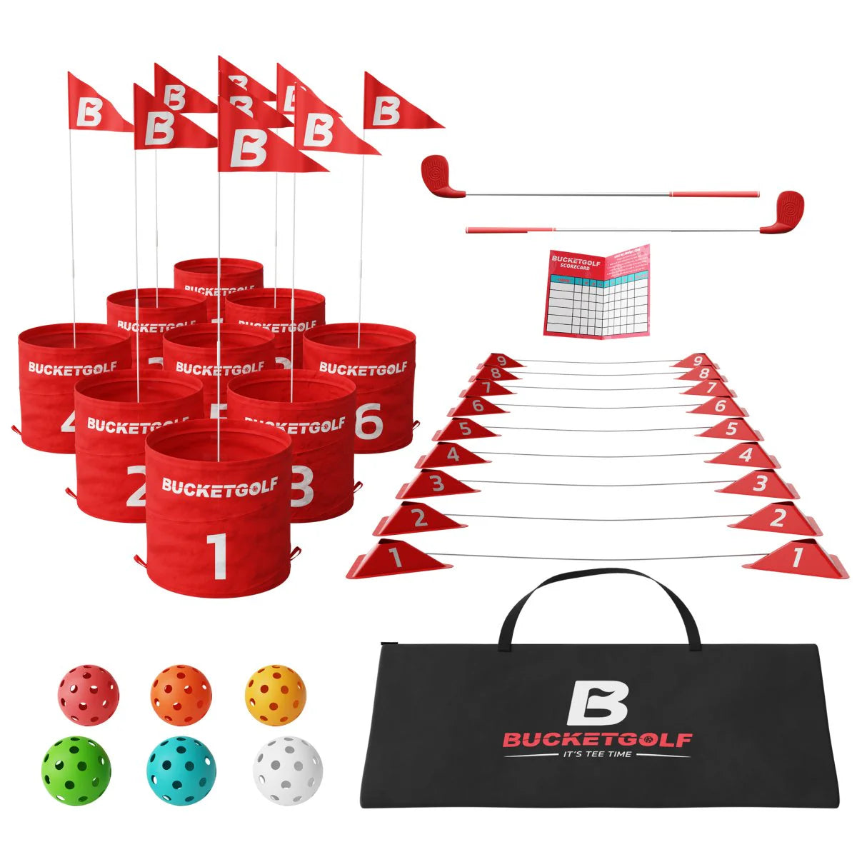BucketGolf 9 Hole Set